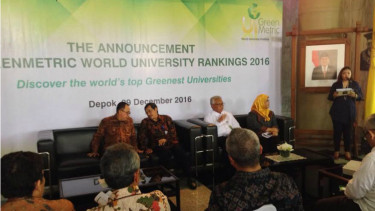 Pengumuman UI GreenMetric World University Ranking 2016