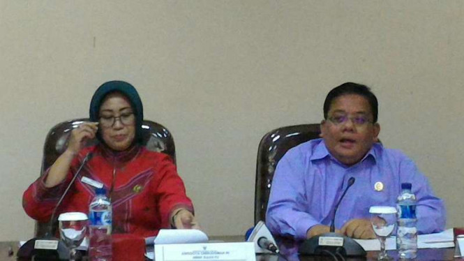 Komisioner Ombudsman RI Ninik Rahayu dan Adrianus Meliala.