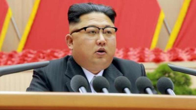 Pemimpin Korea Utara, Kim Jong-un.