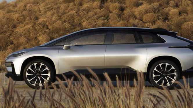 Mobil listrik Faraday Future FF 91.