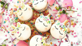 Mencicipi Macaron Unicorn yang Menggemaskan