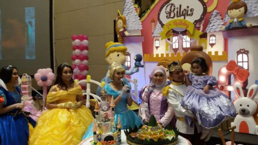 Ulang tahun ke-3 anak Ayu Ting Ting