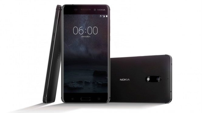 Gambar Nokia 6 dalam handout