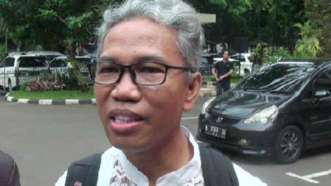 Buni Yani, tersangka kasus dugaan penyebaran ujaran kebencian.
