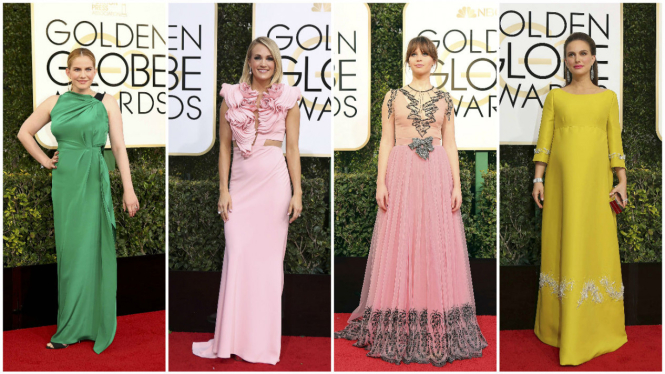 Busana Terburuk Golden Globes 2017