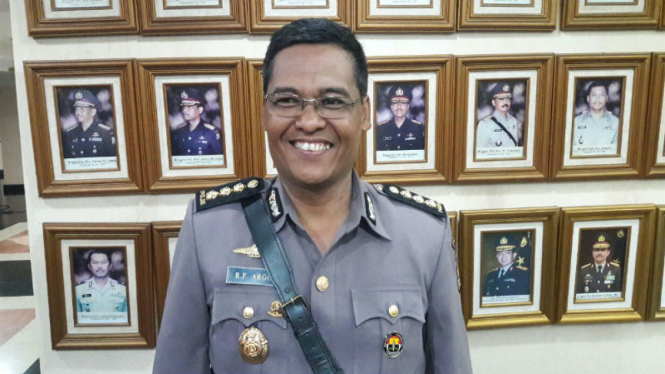 Kepala Bidang Humas Polda Metro Jaya, Komisaris Besar Polisi Raden Prabowo Argo 