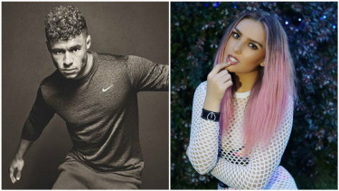 Perrie Edwards dan Alex Oxlade-Chamberlain.