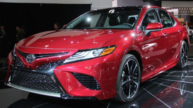 Toyota Camry 2018. Ilustrasi.