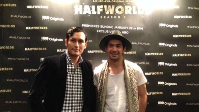 Reza Rahadian dan Arifin Putra