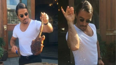 Juru masak asal Turki yang dijuluki Salt Bae, Nusret Gokce.