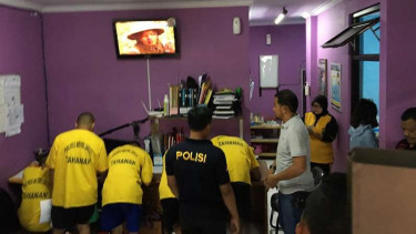 Lima pelaku pemukulan junior di STIP saat jalani tes urine.