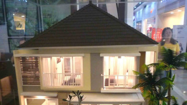 Ilustrasi rumah. 