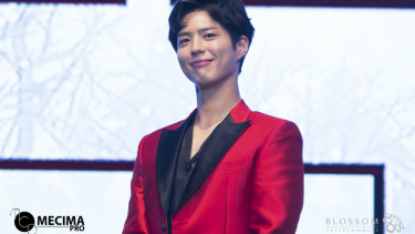Park Bo Gum di Jakarta, Indonesia.