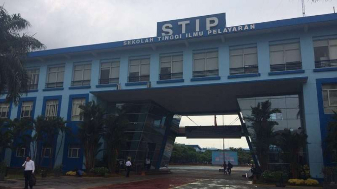 Suasana di Sekolah Tinggi Ilmu Pelayaran (STIP) Marunda.