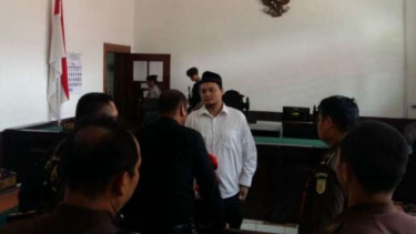 Marcel Gerald Akbar, anggota geng motor penganiaya anggota Kopassus, divonis 11 tahun penjara, Selasa (17/1/2017).