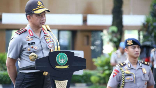 Kapolri Jenderal Tito Karnavian.