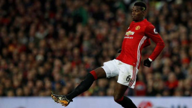 Gelandang Manchester United, Paul Pogba