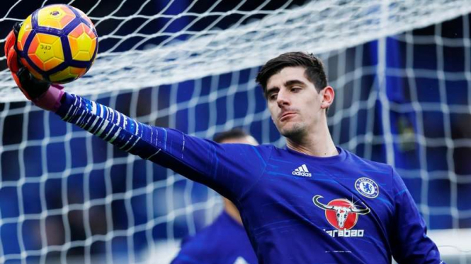 Penjaga gawang Chelsea, Thibaut Courtois