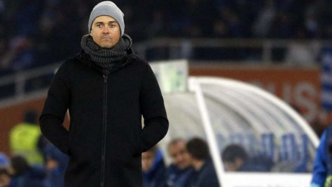 Pelatih Timnas Spanyol, Luis Enrique.