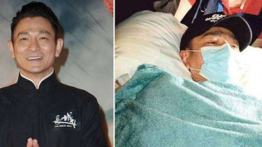 Kondisi Andy Lau jatuh dari kuda