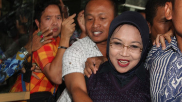 Pemeriksaan Sylviana Murni oleh Bareskrim Polri terkait dana hibah Pramuka.