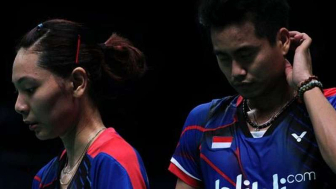 Pasangan ganda campuran Indonesia, Gloria Emanuelle Widjaja dan Tontowi Ahmad