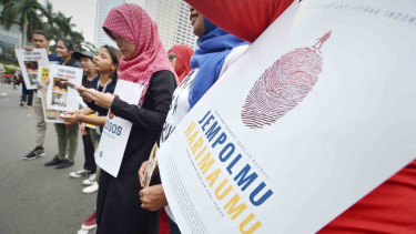Aksi Kampanye Anti Hoax.
