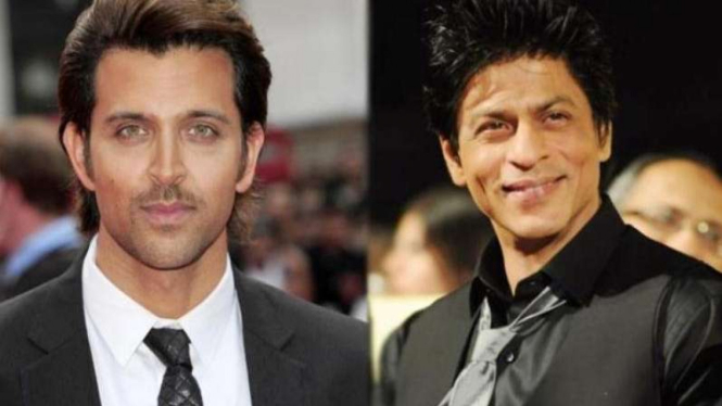 Hrithik Roshan dan Shah Rukh Khan