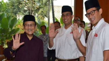 Anies-Sandi silaturahmi ke rumah Presiden ketiga BJ Habibie
