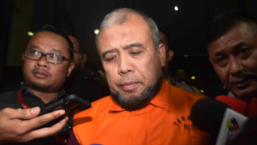 Mantan Hakim MK Patrialis Akbar 