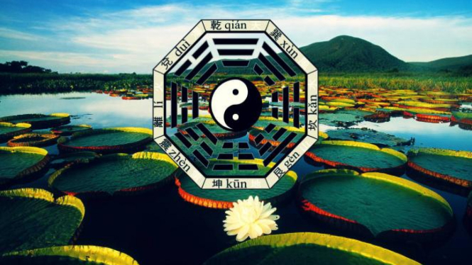 Simbol Feng Shui.