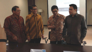 Jajaran Komisaris dan Direksi Indika Energy yang baru.
