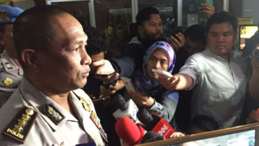 Kepala Bidang Hubungan Masyarakat Polda Jawa Barat, Komisaris Besar Polisi Yusri Yunus, di Bandung pada Senin, 30 Januari 2017.
