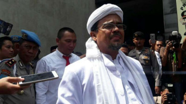 DPO kasus dugaan pornografi, Rizieq Shihab.