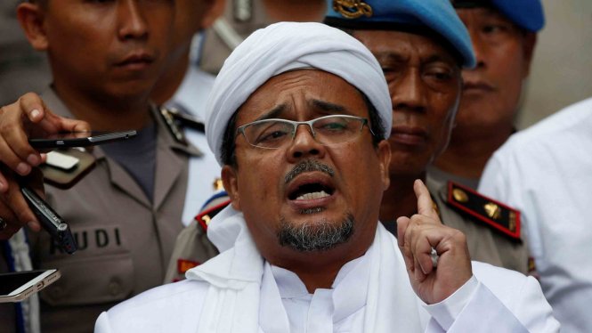 Imam Besar FPI, Rizieq Shihab.