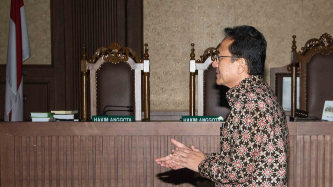 Irman Gusman Dituntut Tujuh Tahun Penjara