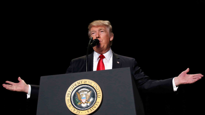 Presiden AS Donald Trump Washington, AS