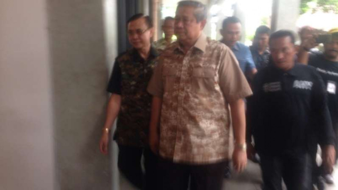 Ketua Umum Partai Demokrat Susilo Bambang Yudhoyono.
