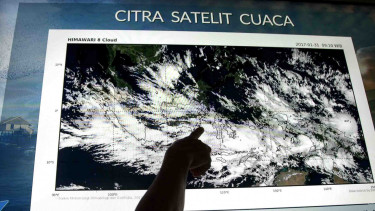 Waspada cuaca ekstrem akibat perubahan iklim.