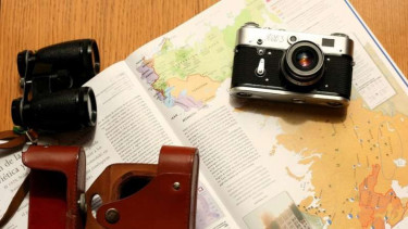 Ilustrasi travelling.