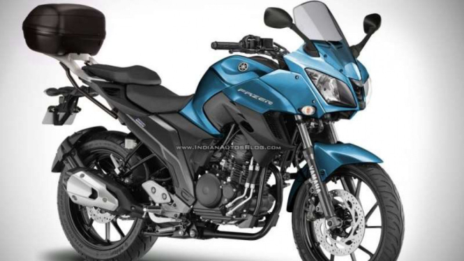 Rendering Yamaha Fazer 250.