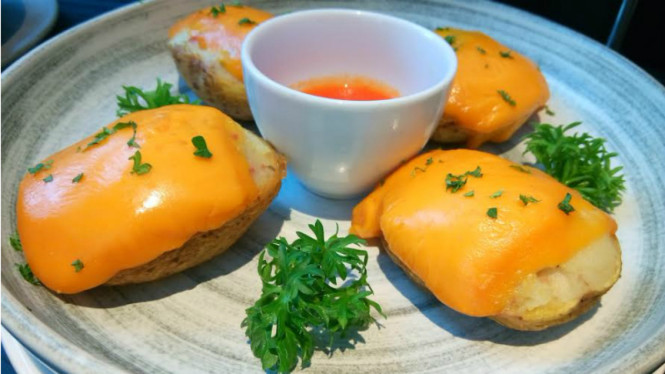 Potato farci.