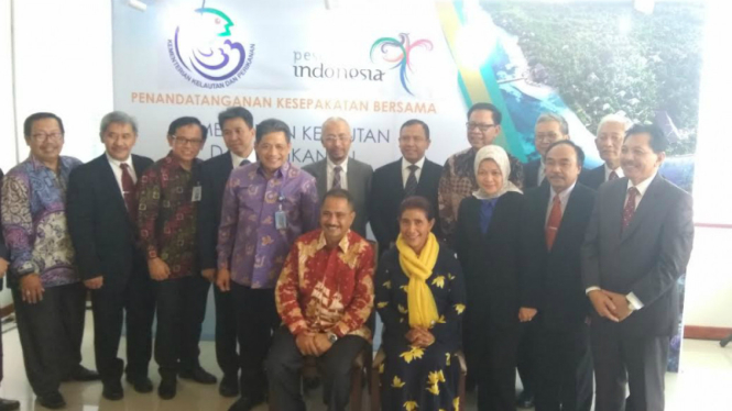 Kerja sama Kementerian Pariwisata dan Kementerian Kelautan dan Perikanan (KKP).
