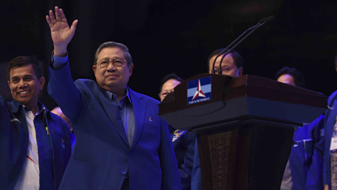 Ketua Umum Partai Demokrat Susilo Bambang Yudhoyono.