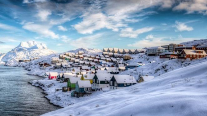 Nuuk di Greenland.