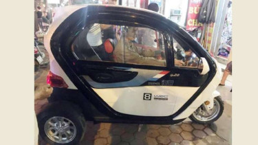Motor roda tiga mewah murah.