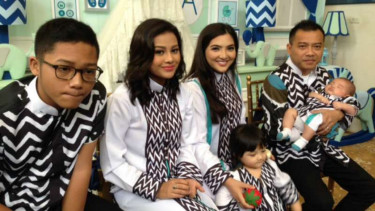 Keluarga Anang Hermansyah dan Ashanty