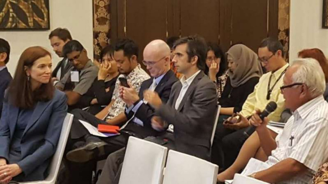 Suasana diskusi Middle Powers di Habibie Centre