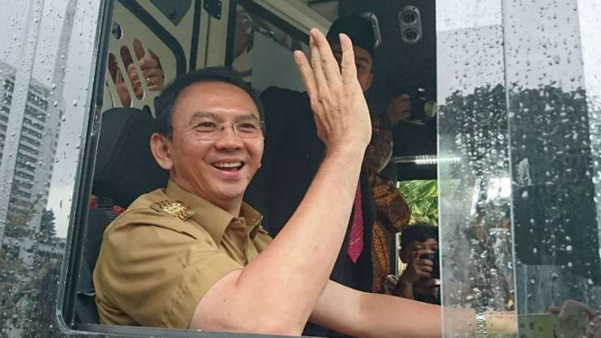 Basuki Tjahaja Purnama alias Ahok.