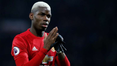Gelandang Manchester United, Paul Pogba